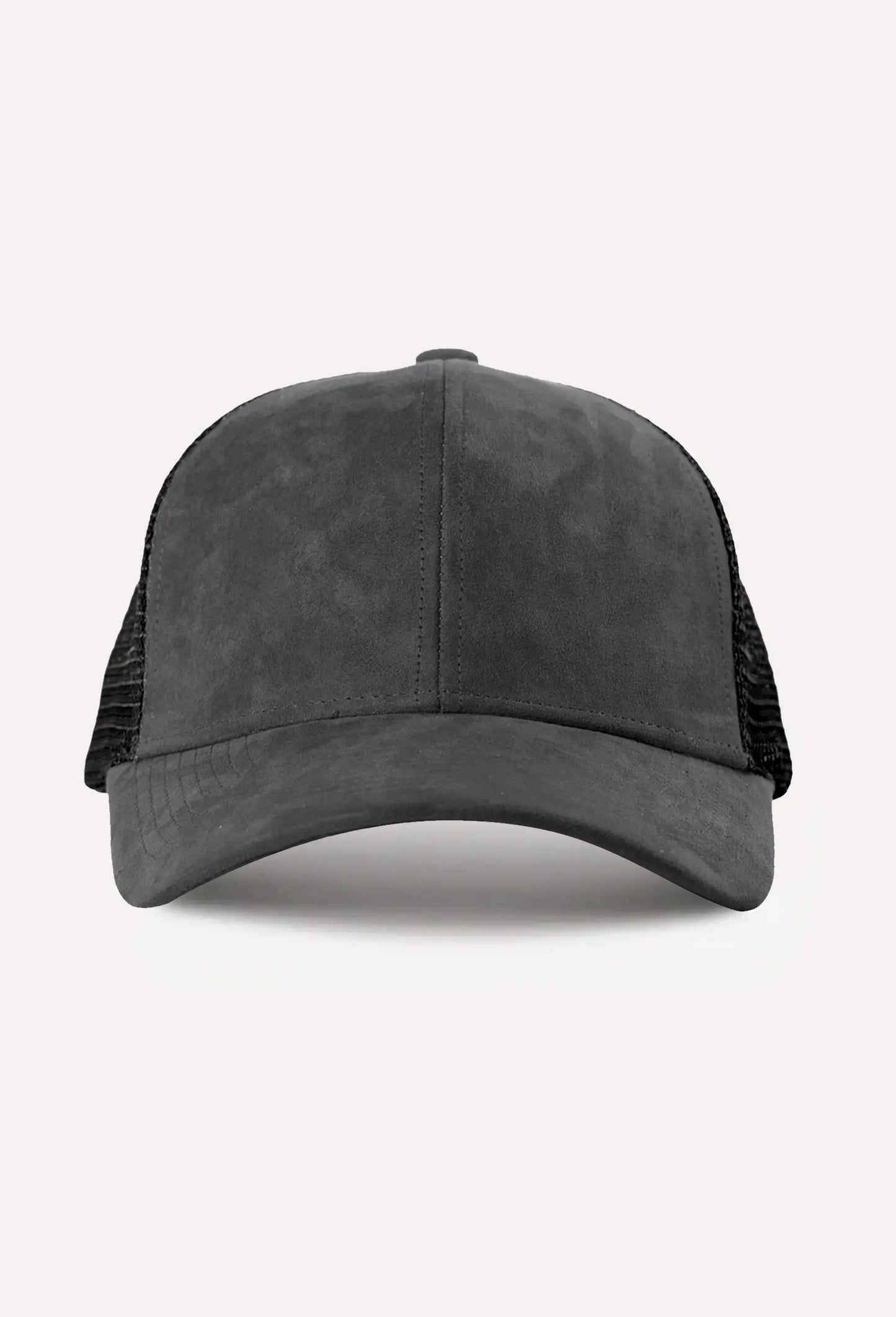 DSL-055 Trucker Anthracite Suede / Silver