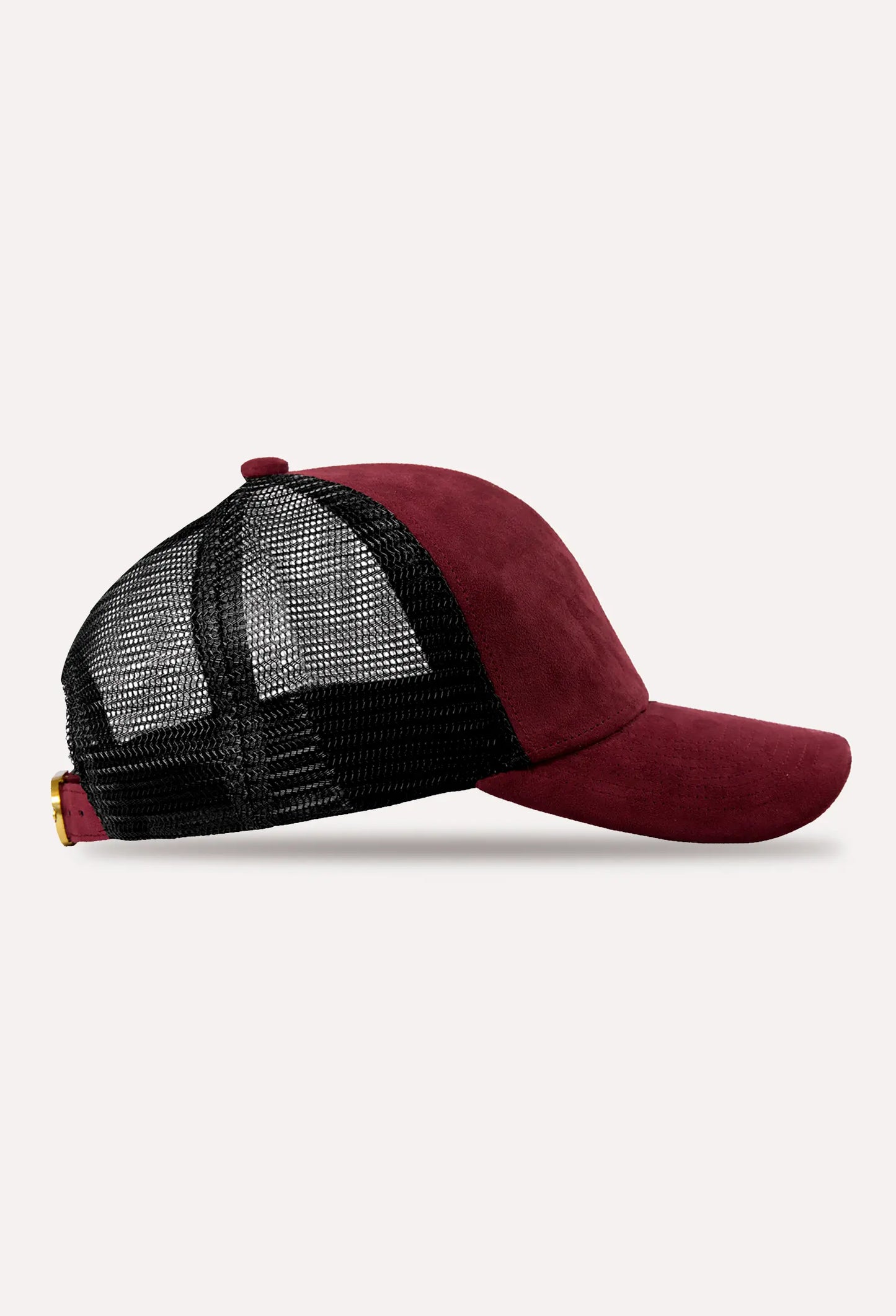 DSL-055 Trucker Bordeaux Suede / Gold