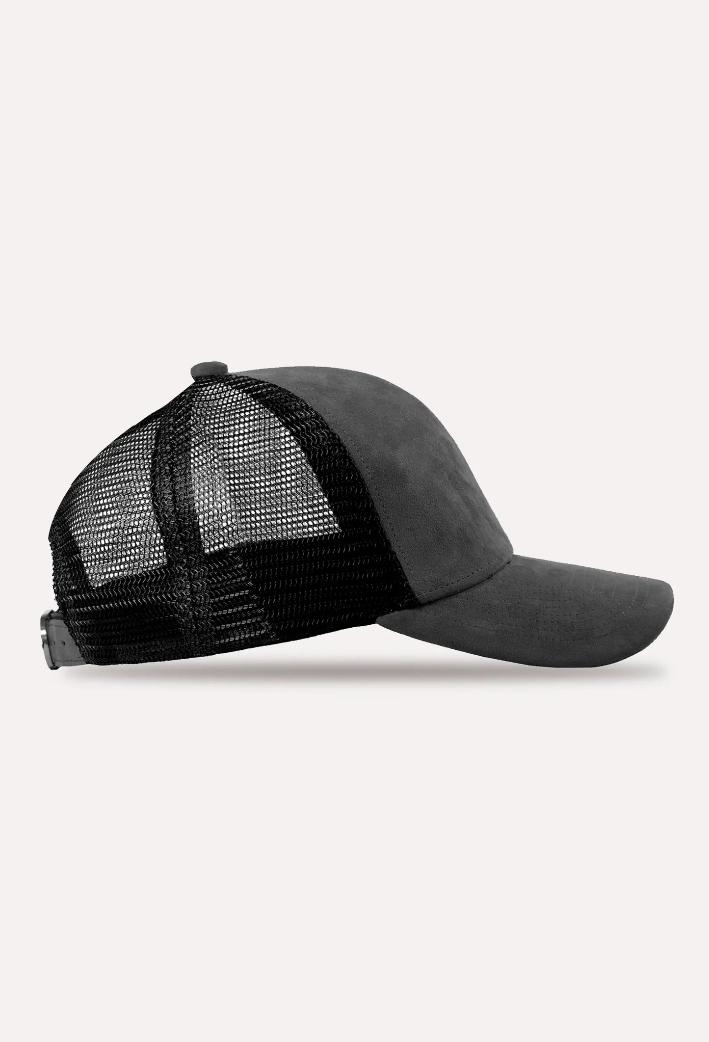 DSL-055 Trucker Anthracite Suede / Argent