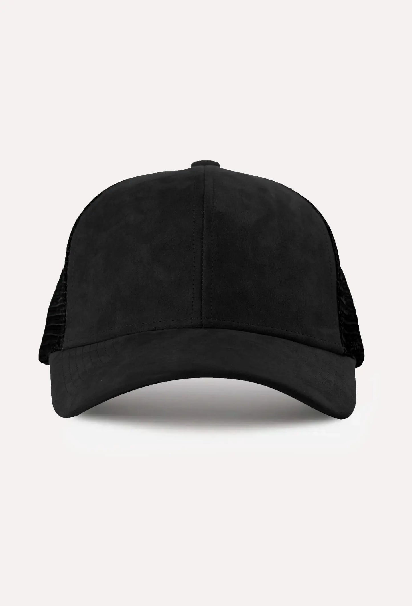 DSL-055 Trucker Black Suede / Mat Black