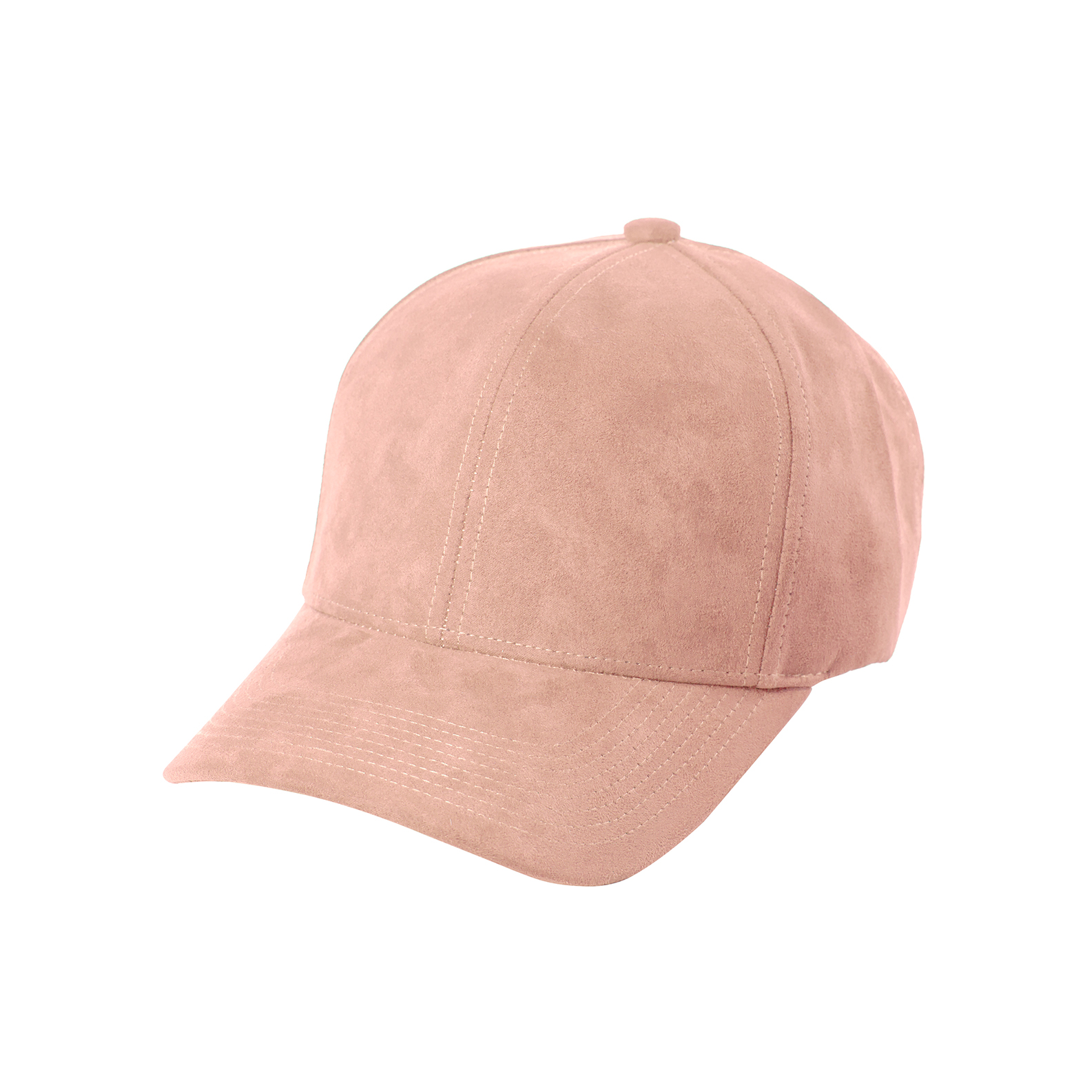 DSLINE BASEBALL CAP CLOUD ROSE SUEDE / GOLD - DSLINE DESIGN